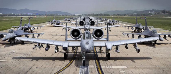 Культовые штурмовики A-10 Thunderbolt II приняли участие в учениях вместе с F-35A Lightning II – самолёты запускали ракеты AIM-9X Sidewinder, AIM-120 AMRAAM и AGM-65 Maverick
Культовые штурмовики A-10 Thunderbolt II приняли участие в учениях вместе с F-35A Lightning II – самолёты запускали ракеты AIM-9X Sidewinder, AIM-120 AMRAAM и AGM-65 Maverick