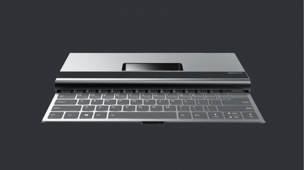 
						Lenovo показала ноутбук будущего MOZI &mdash; вообще без экрана и с выдвижной клавиатурой
					