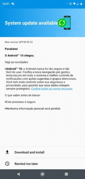 
						Лучше поздно, чем никогда: Motorola выпустила обновление Android 10 для Moto G7 Play
					