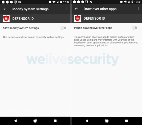 Приложение DEFENSOR ID из Google Play похищало деньги пользователей с помощью доступа к специальным возможностям Android
Приложение DEFENSOR ID из Google Play похищало деньги пользователей с помощью доступа к специальным возможностям Android