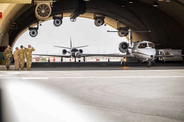 Последний самолёт C-21A Learjet ВВС США навсегда покинул Ближний Восток спустя 32 года полётов
Последний самолёт C-21A Learjet ВВС США навсегда покинул Ближний Восток спустя 32 года полётов