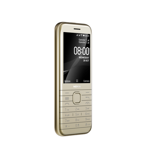 Nokia 8000 4G: прочный кнопочный телефон с 4G и 2,8" экраном за €79 (2600 гривен)
Nokia 8000 4G: прочный кнопочный телефон с 4G и 2,8" экраном за €79 (2600 гривен)