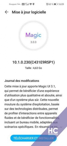 Honor 20 и Honor 20 Pro начали получать обновление Magic UI 3.1 (aka EMUI 10.1) с Android 10 в Европе
Honor 20 и Honor 20 Pro начали получать обновление Magic UI 3.1 (aka EMUI 10.1) с Android 10 в Европе
