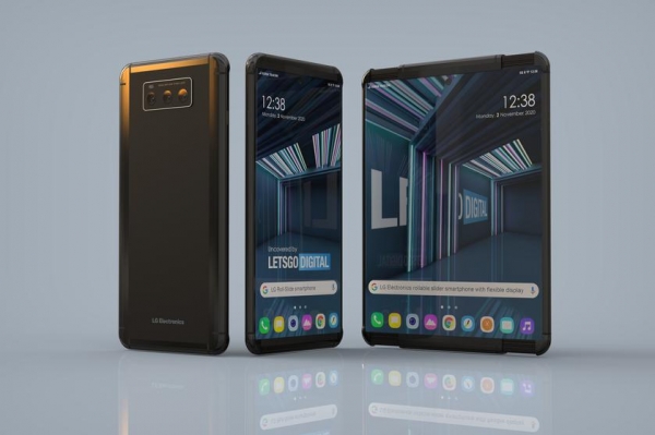 
						Смартфон LG с растягивающимся дисплеем появился на концепт-изображениях
					