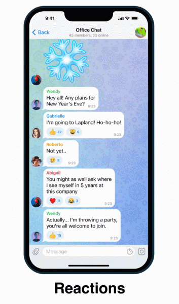 Последнее обновление Telegram в 2021 году – реакции, спойлеры, QR-коды и перевод текста
Последнее обновление Telegram в 2021 году – реакции, спойлеры, QR-коды и перевод текста