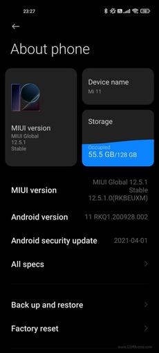 Стабильная версия оболочки MIUI 12.5 добралась до смартфонов Xiaomi Mi 11 в Европе
Стабильная версия оболочки MIUI 12.5 добралась до смартфонов Xiaomi Mi 11 в Европе