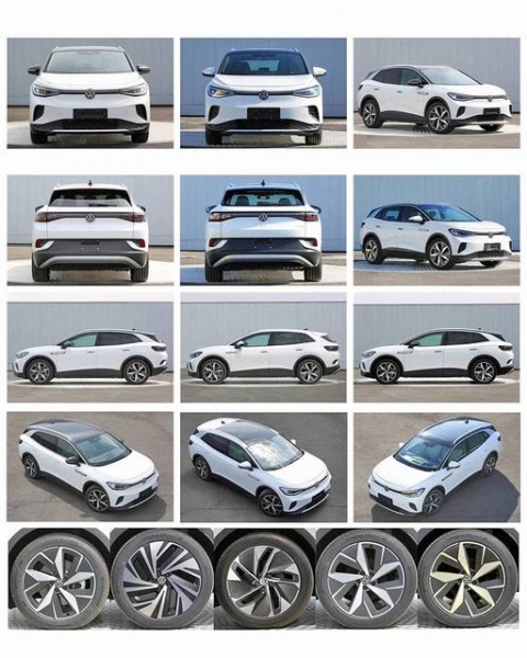 
						Электрический кроссовер Volkswagen ID.4 появился на изображениях: конкурент Tesla Model Y с дизайном, как у Volkswagen ID.3
					