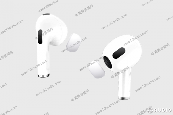 
						Наушники AirPods третьего поколения на новых изображениях с дизайном в стиле AirPods Pro
					