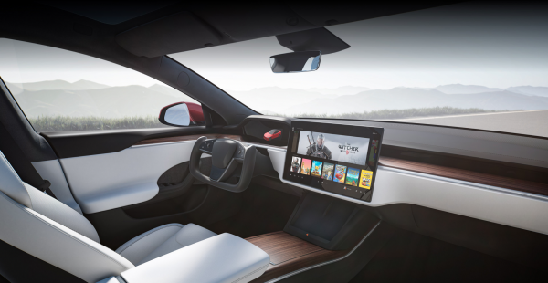 Tesla Model S (2021): обновлённый салон, штурвал вместо руля, запас хода более 837 км и компьютер с мощностью, как у PlayStation 5
Tesla Model S (2021): обновлённый салон, штурвал вместо руля, запас хода более 837 км и компьютер с мощностью, как у PlayStation 5