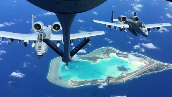 
							США перекинули на Гуам легендарные штурмовики A-10 Thunder II
						