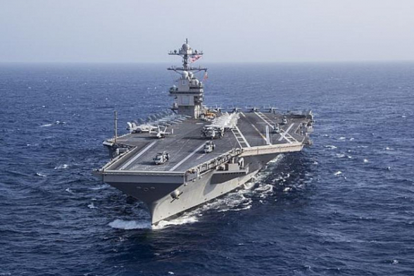 США отправили к Израилю самый большой в мире авианосец USS Gerald R. Ford с пятью эсминцами класса Arleigh Burke и ракетным крейсером USS Normandy
США отправили к Израилю самый большой в мире авианосец USS Gerald R. Ford с пятью эсминцами класса Arleigh Burke и ракетным крейсером USS Normandy