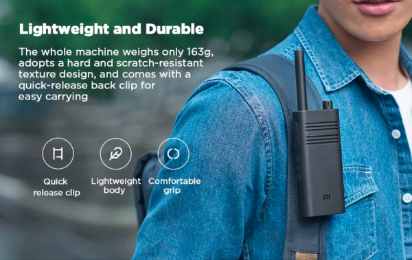 Xiaomi Mi Walkie Talkie Lite: компактная рация с дальностью работы до 5 км и ценником в $23
Xiaomi Mi Walkie Talkie Lite: компактная рация с дальностью работы до 5 км и ценником в $23