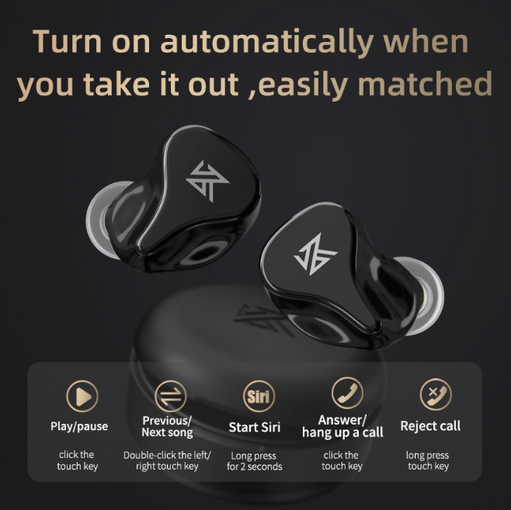
						KZ Z1 Pro: TWS-наушники с хорошими басами, поддержкой кодека AAC, защитой IPX6 и Bluetooth 5.2 за $33
					