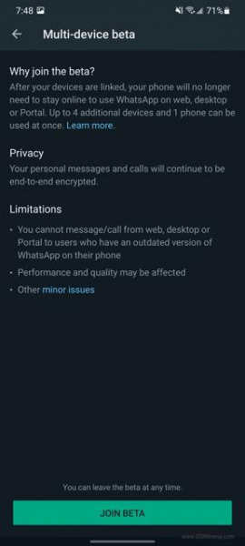 Дождались: для работы WhatsApp на всех устройствах больше не нужна привязка к смартфону
Дождались: для работы WhatsApp на всех устройствах больше не нужна привязка к смартфону
