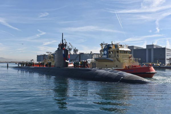 
							США отправили ударную атомную субмарину USS Annapolis с ракетами Tomahawk в Республику Корея вслед за USS Kentucky
						