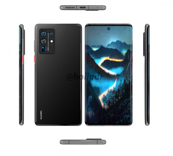 Huawei P50 Pro показали на новых рендерах: экран-«водопад» и квадрокамера
Huawei P50 Pro показали на новых рендерах: экран-«водопад» и квадрокамера