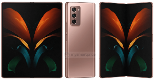 
						Samsung Galaxy Z Fold 2 5G появился на качественных пресс-рендерах: тройная камера, две расцветки и два дисплея с отверстиями
					