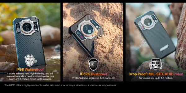 
							OUKITEL WP21 Ultra &ndash; защищённый смартфон с Helio G99, 9800 мА*ч, тепловизором и камерой ночного видения
						