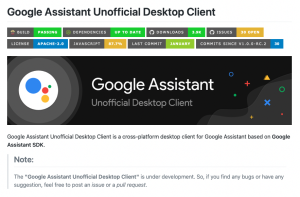 
						Верится с трудом, но виртуальный помощник Google Assistant заработал на Windows, macOS и Linux
					