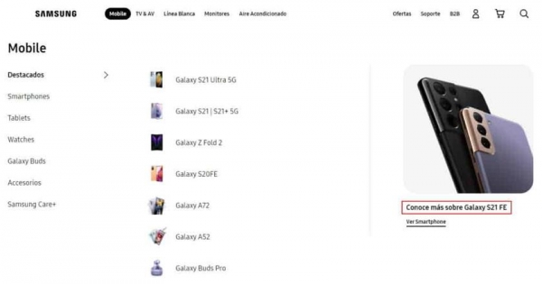 Galaxy S21 FE появился на официальном сайте Samsung: анонс уже скоро?
Galaxy S21 FE появился на официальном сайте Samsung: анонс уже скоро?