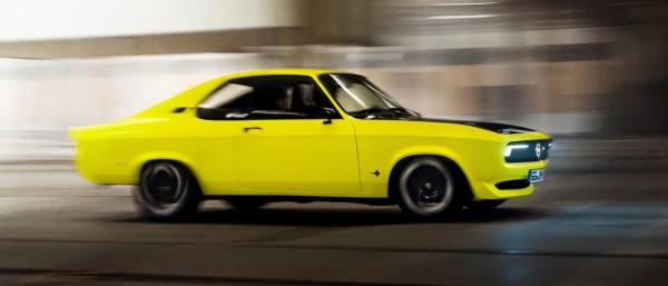 
						Opel превратила купе Manta A из 70-х годов в электромобиль
					