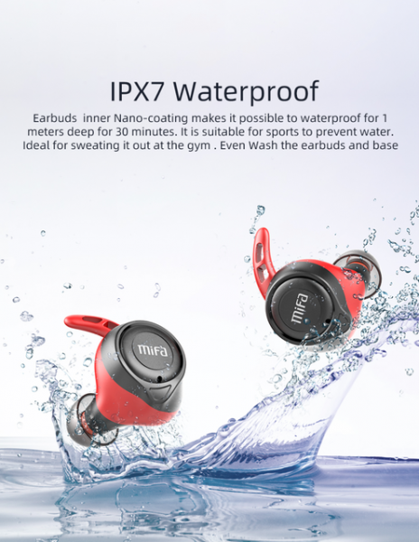 mifa X11: TWS-наушники с aptX и IPX7 за $40
mifa X11: TWS-наушники с aptX и IPX7 за $40