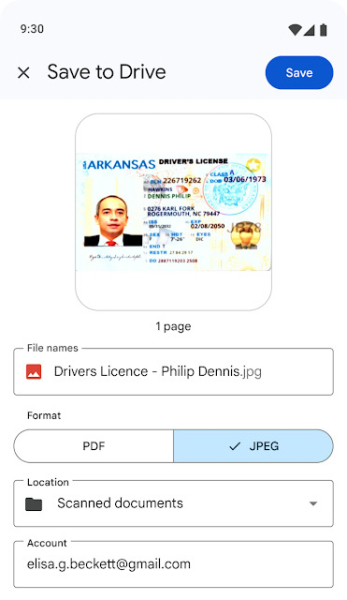 Google Drive добавляет поддержку JPEG для отсканированных документов Google Drive добавляет поддержку JPEG для отсканированных документов