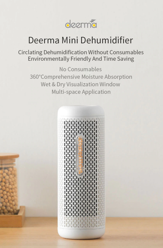 Xiaomi Deerma DEM-CS10M: домашний осушитель воздуха за $21
Xiaomi Deerma DEM-CS10M: домашний осушитель воздуха за $21