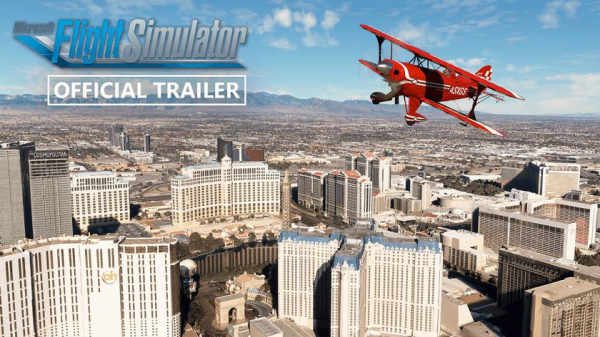 Последнее бесплатное обновление для оригинальной Microsoft Flight Simulator дает вам возможность заглянуть в Лас Вегас с высоты птичьего полета Последнее бесплатное обновление для оригинальной Microsoft Flight Simulator дает вам возможность заглянуть в Лас Вегас с высоты птичьего полета