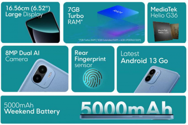 POCO C51 – Helio G36, IPS-дисплей и Android 13 Go по цене $105
POCO C51 – Helio G36, IPS-дисплей и Android 13 Go по цене $105