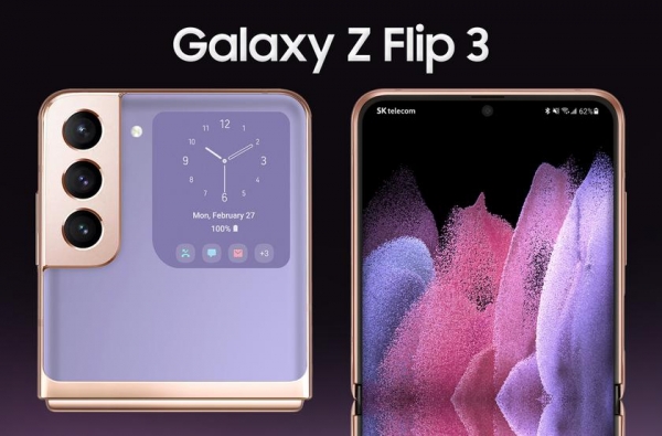 Складной Samsung Galaxy Z Flip 3 показали на рендерах с камерой, как у Galaxy S21
Складной Samsung Galaxy Z Flip 3 показали на рендерах с камерой, как у Galaxy S21