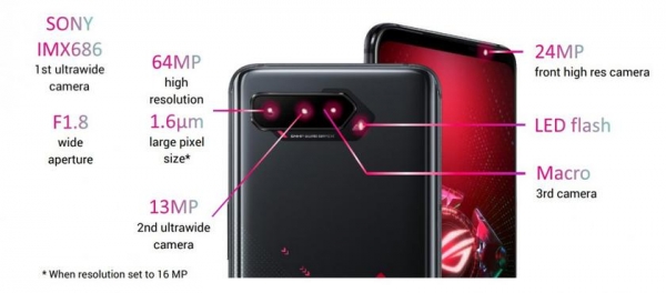 
						ASUS ROG Phone 5: три версии, чип Snapdragon 888, 18 ГБ ОЗУ, экран ROG Vision на задней стороне и ценник от 800 евро
					