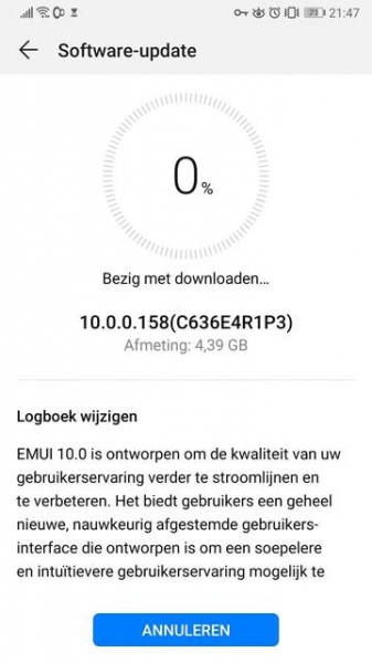 
						Владельцы смартфонов Huawei P20 Pro и Huawei Mate 10 в Европе начали получать обновление EMUI 10 c Android 10
					