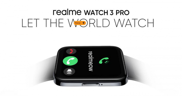 
						Официально: смарт-часы realme Watch 3 Pro с большим AMOLED-экраном, GPS и функцией звонков представят 6 сентября
					