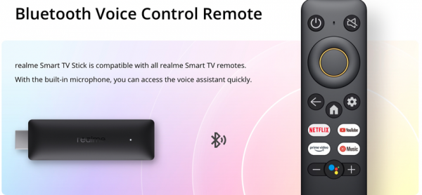 Глобальную версию realme 4K TV Stick уже можно купить на AliExpress
Глобальную версию realme 4K TV Stick уже можно купить на AliExpress