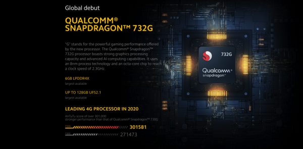 
						POCO X3 NFC: дисплей на 120 Гц, защита от воды IP54, чип Snapdragon 732G, батарея на 5160 мАч, стереодинамики, квадро-камера и ценник от 229 евро
					