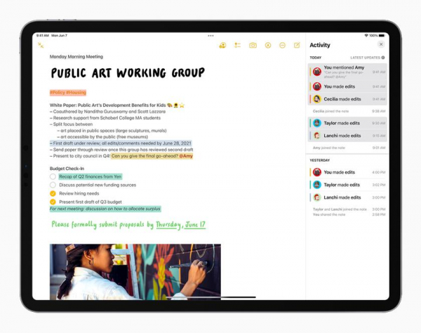 
						Представлена iPadOS 15 для планшетов Apple: улучшенная многозадачность, виджеты и создание приложений прямо на iPad
					
