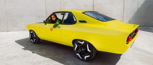 
						Opel превратила купе Manta A из 70-х годов в электромобиль
					