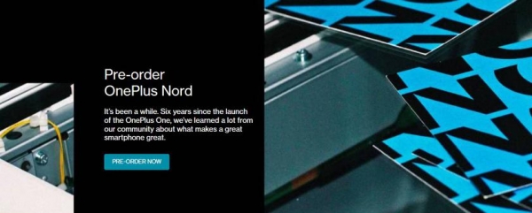 
						OnePlus подтвердила название и открывает предзаказы на неанонсированный OnePlus Nord
					