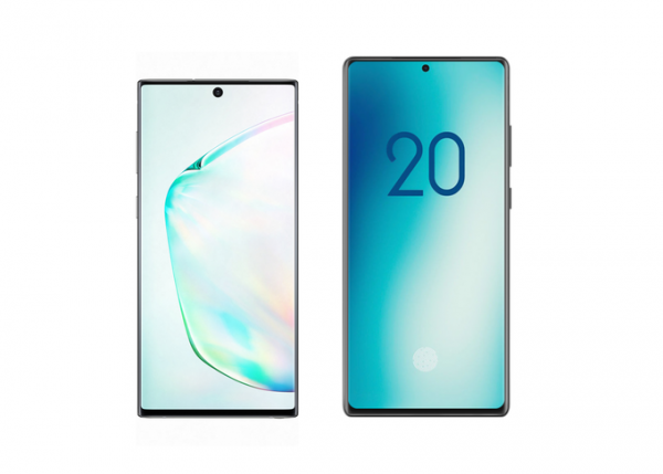 
						Флагманы Samsung Galaxy Note 20 и Note 20 Ultra на новых рендерах: сравниваем с Galaxy Note 10
					