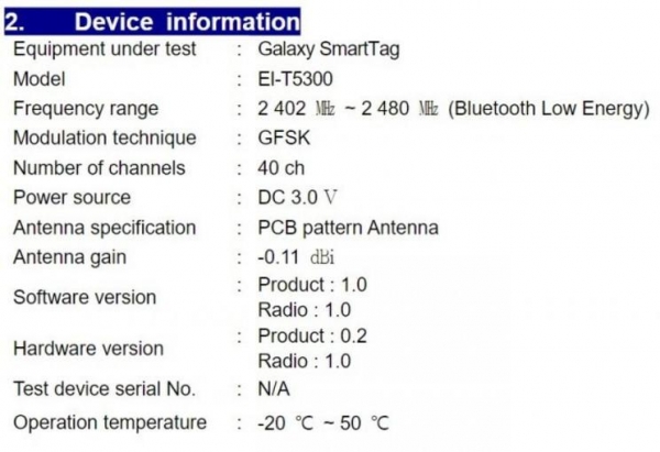 
						Конкурент Apple AirTag: вместе с Galaxy S21 Samsung может представить трекер Galaxy Smart Tag
					