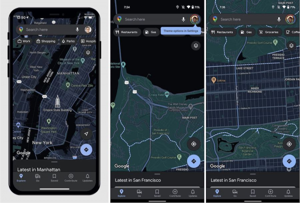 Google Maps получат темный режим на iPhone в августе
Google Maps получат темный режим на iPhone в августе