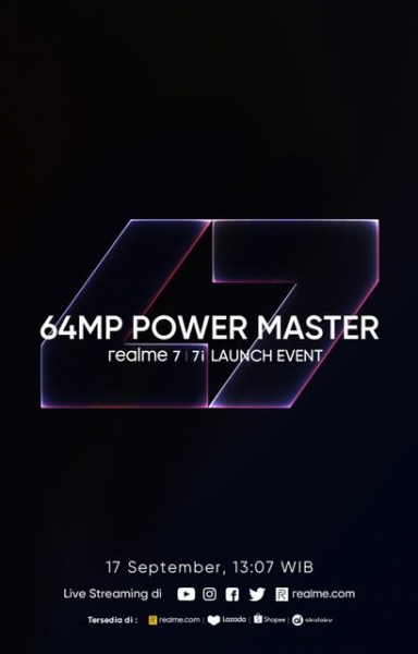 
						Realme 7i с экраном на 90 Гц, чипом Snapdragon 662 и батареей на 5000 мАч представят 17 сентября
					