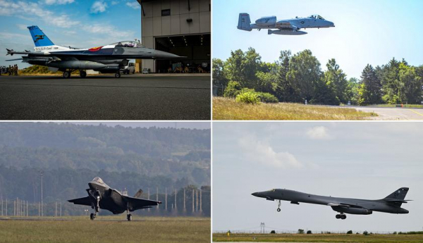 
							69 лучших фотографий с Air Defender 2023 &ndash; завершились самые масштабные военные учения в истории НАТО с участием десятков самолётов, включая F-35, F-15, F-16 и A-10
						