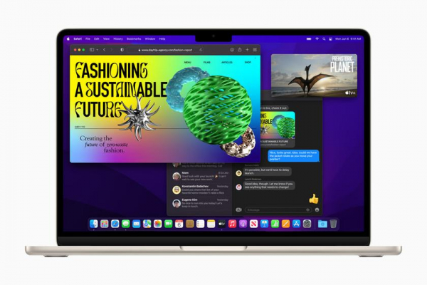 
						Apple показала обновленный MacBook Air: новый чип M2, &laquo;монобровь&raquo;, MagSafe и быстрая зарядка за $1200
					