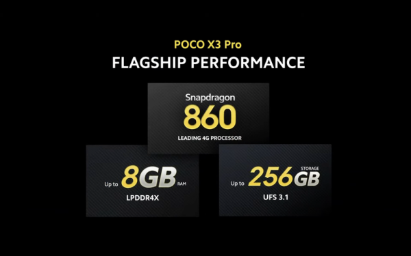 
						POCO X3 Pro: улучшенная версия POCO X3 NFC с чипом Snapdragon 860 и акционным ценником от 199 евро
					