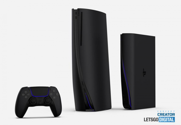 
						Черно-белый стиль: дизайнер Concept Creator показал концепт-рендеры игровой консоли Sony PlayStation 5 Pro
					
