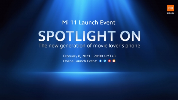 
						Официально: глобальную версию Xiaomi Mi 11 представят вместе с MIUI 12.5 на презентации 8 февраля
					