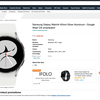 
						Samsung Galaxy Watch 4 и Galaxy Watch 4 Classic появились на Amazon до анонса: основные характеристики, цены и дата старта продаж
					