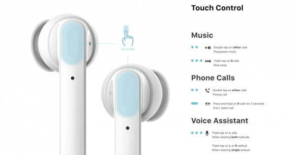 Mobvoi TicPods ANC: TWS-наушники с системой активного шумоподавления, портом USB-C и ценником в $89
Mobvoi TicPods ANC: TWS-наушники с системой активного шумоподавления, портом USB-C и ценником в $89